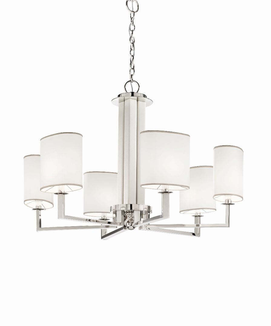 New York Modern Chandelier - CH7000PN - Christopher Hyde-Sylvia Space