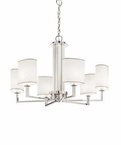 New York Modern Chandelier - CH7000PN - Christopher Hyde-Sylvia Space