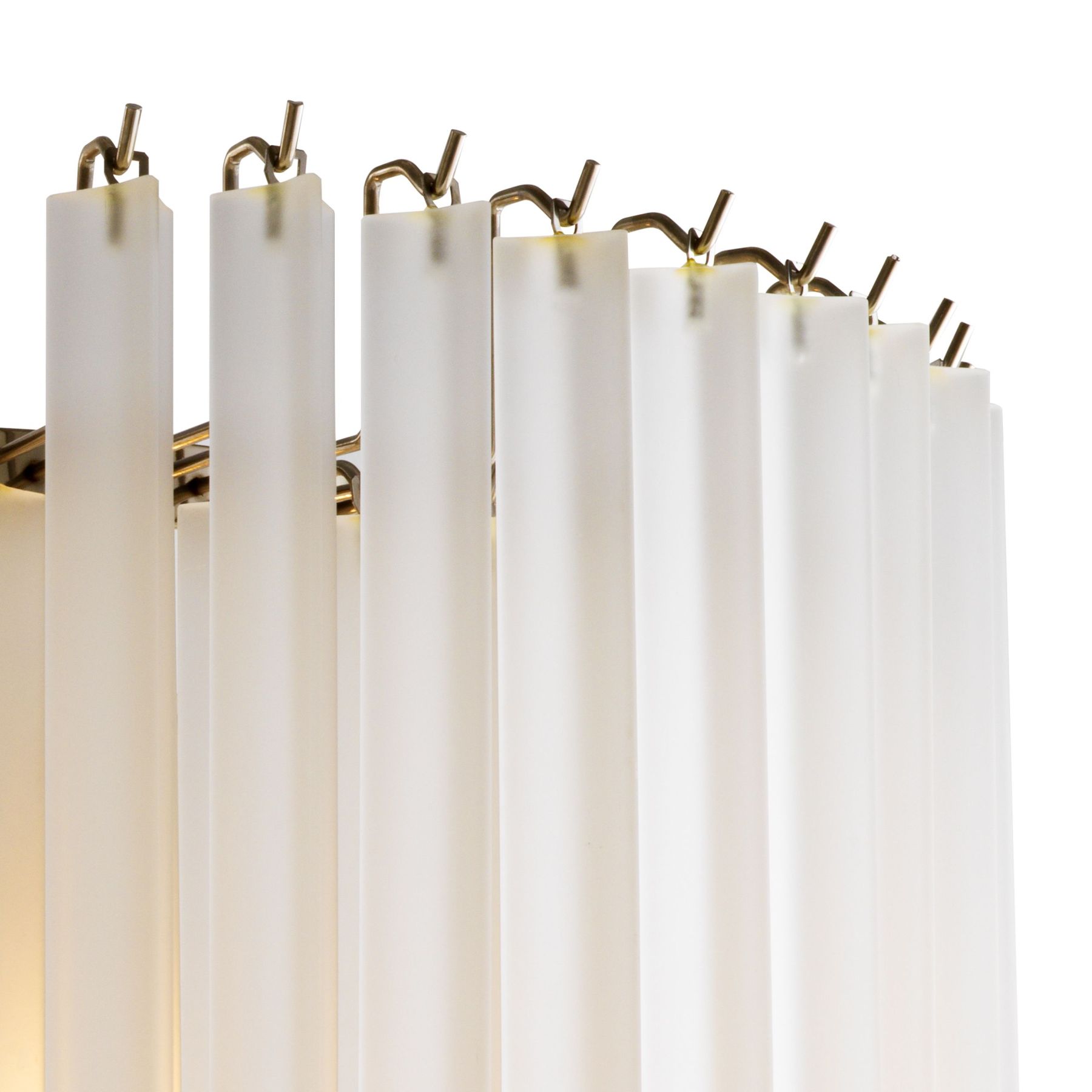 Nova Modern Glass Chandelier - [Nickel] - Eichholtz-Sylvia Space