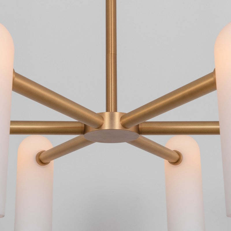 Odyssey Round Modern Brass Chandelier [S/M/L] - Schwung-Sylvia Space