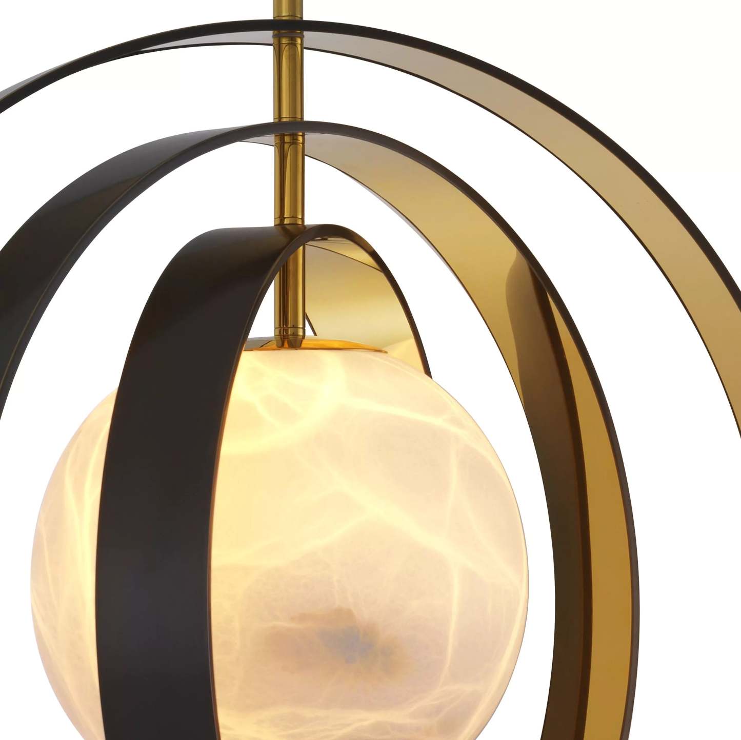 Pearl Modern Chandelier - (Bronze Highlight Finish | Gold Finish | Alabaster) - Eichholtz-Sylvia Space