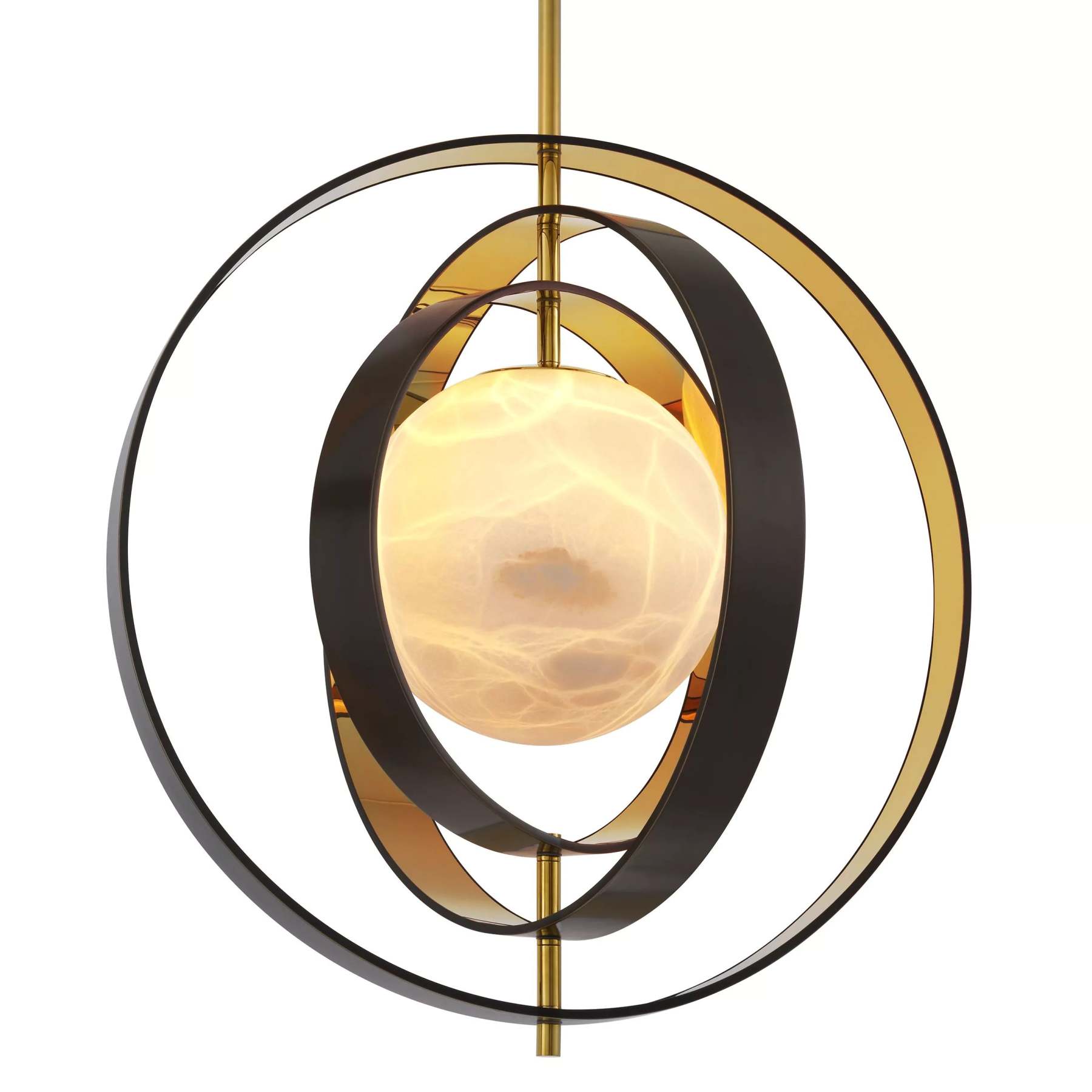 Pearl Modern Chandelier - (Bronze Highlight Finish | Gold Finish | Alabaster) - Eichholtz-Sylvia Space