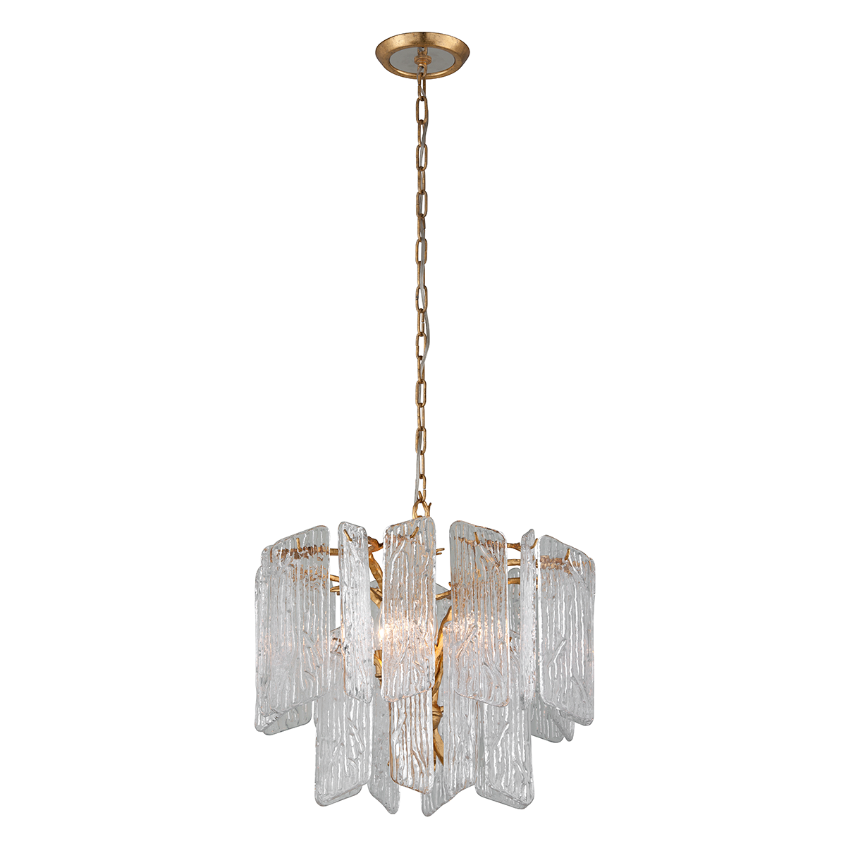 Piemonte Modern Chandelier S/L - 244-44/48-CE- Corbett Lighting.-Sylvia Space