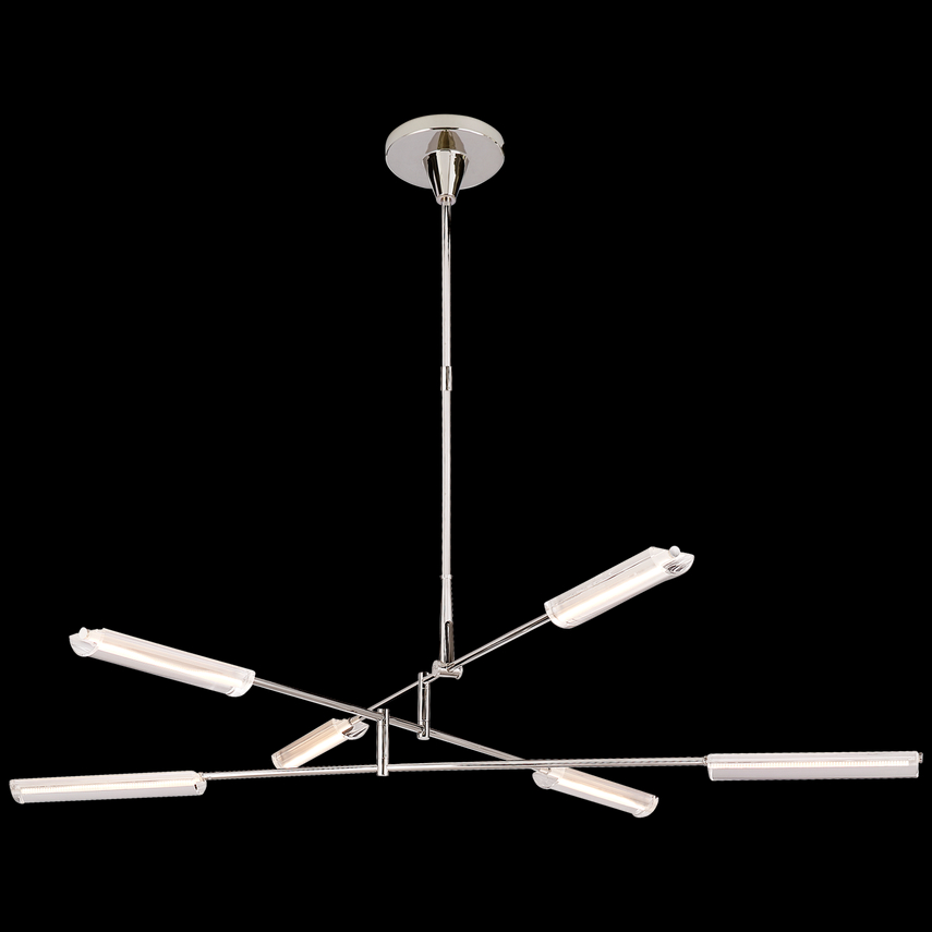 Large Six Light Chandelier