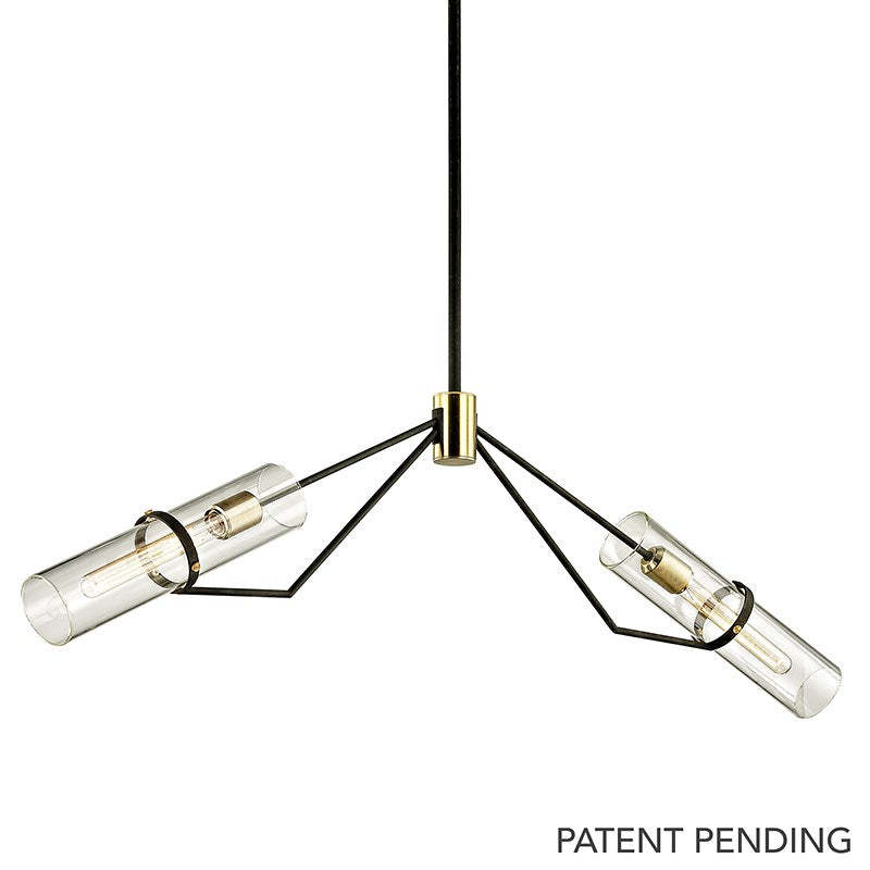 Raef Modern Chandelier - F6319-CE - Troy Lighting-Sylvia Space