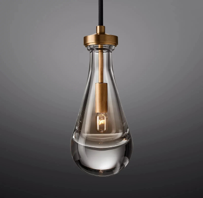 Raindrop Glass Pendant Lighting