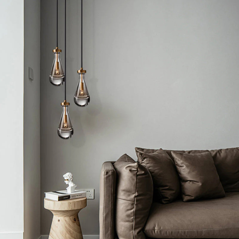 Raindrop Glass Pendant Lighting