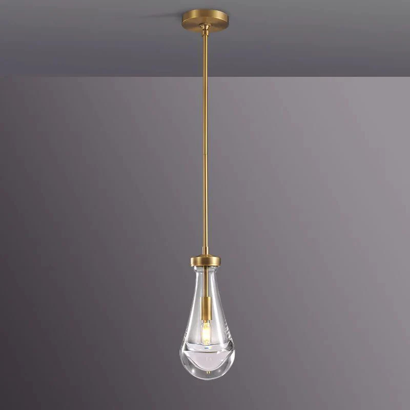 Raindrop Glass Pendant Lighting