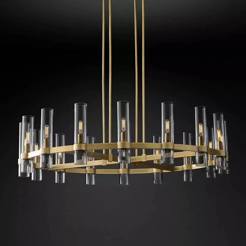 Manor Round Chandelier 48"