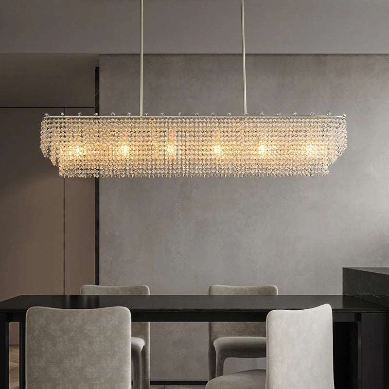 Alleri Crystal Dining Room Chandelier-Sylvia Space