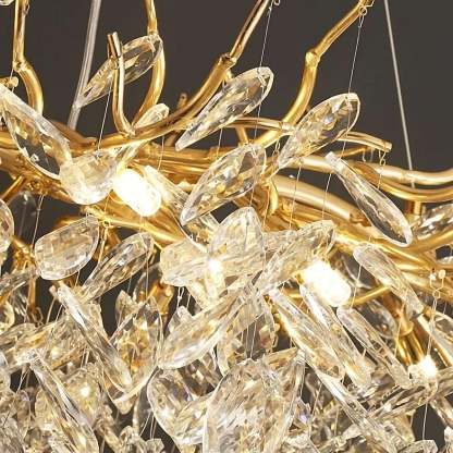 Albero Collection Crystal Chandelier-Sylvia Space