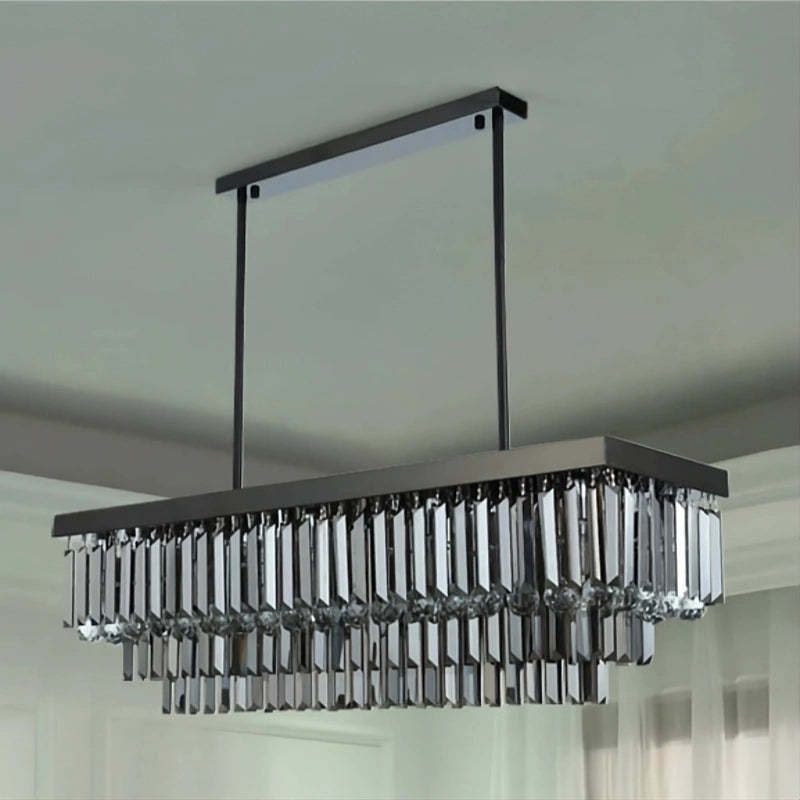 Meridien Crystal Dining Room Chandelier-Sylvia Space