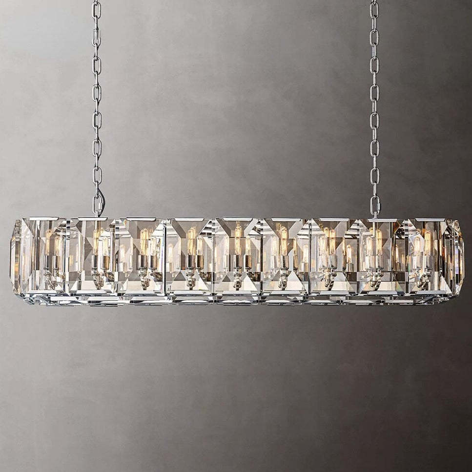 Villano Crystal Dining Room Chandelier-Sylvia Space