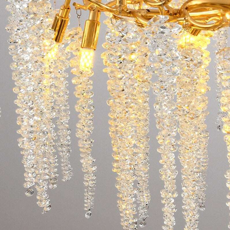 Albero Crystal Dining Room Chandelier-Sylvia Space