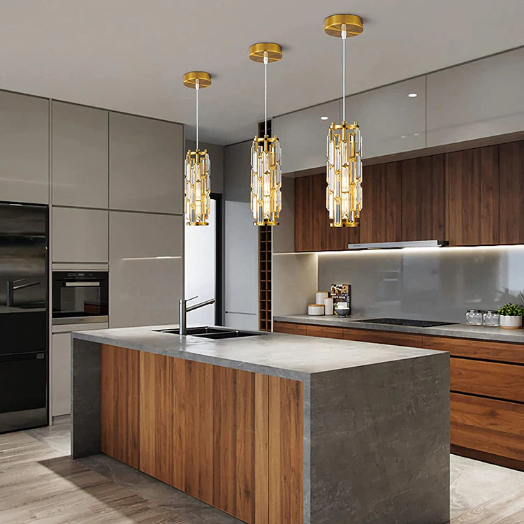 Crystal Pendant Light For Kitchen-Sylvia Space