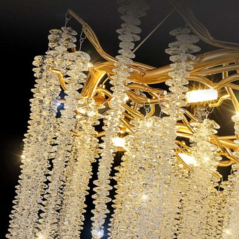 Albero Crystal Dining Room Chandelier-Sylvia Space