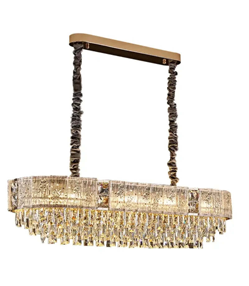 Gio Crystal Dining Room Chandelier-Sylvia Space