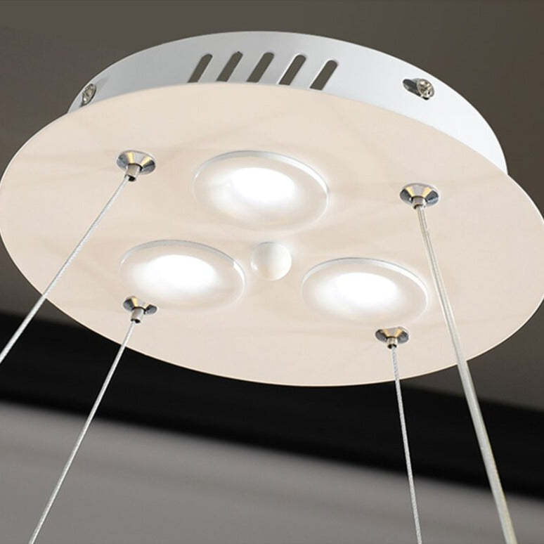 Natural Goose FeatherCeiling Light-Sylvia Space