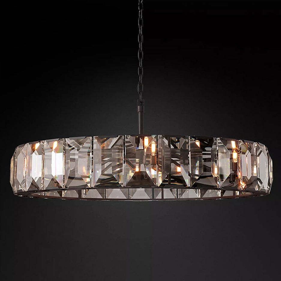Villano Crystal Chandelier-Sylvia Space
