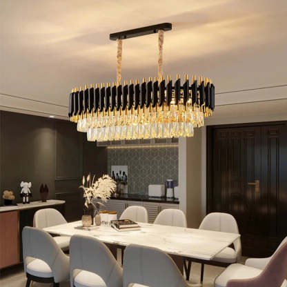 Verano Crystal Dining Room Chandelier-Sylvia Space