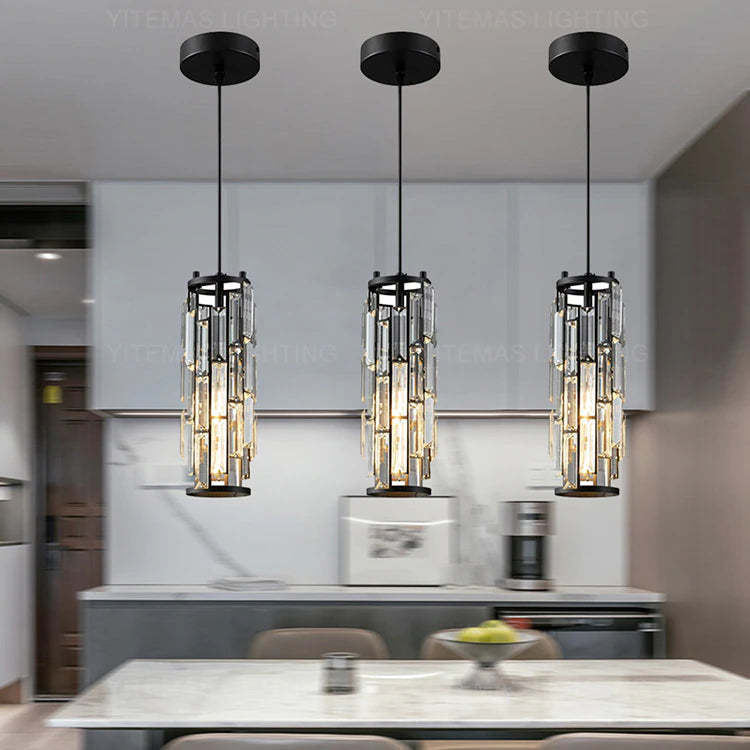 Crystal Pendant Light For Kitchen-Sylvia Space