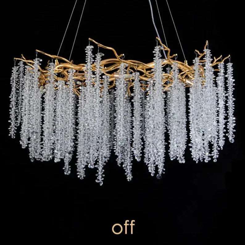Albero Crystal Chandelier-Sylvia Space