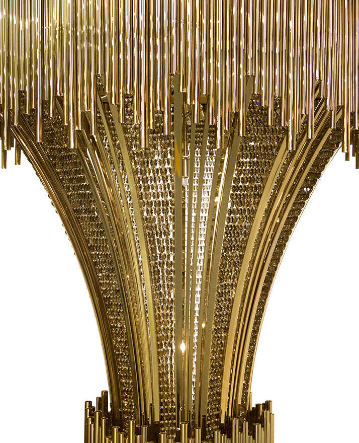 Scala 37-Light Modern Chandelier - Luxxu-Sylvia Space