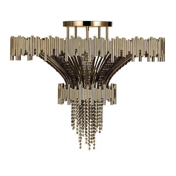 Scala Plafond 10-Light Modern Chandelier - Luxxu-Sylvia Space