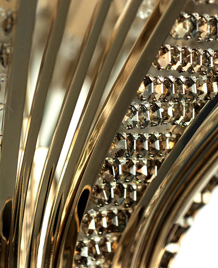 Scala Plafond 10-Light Modern Chandelier - Luxxu-Sylvia Space