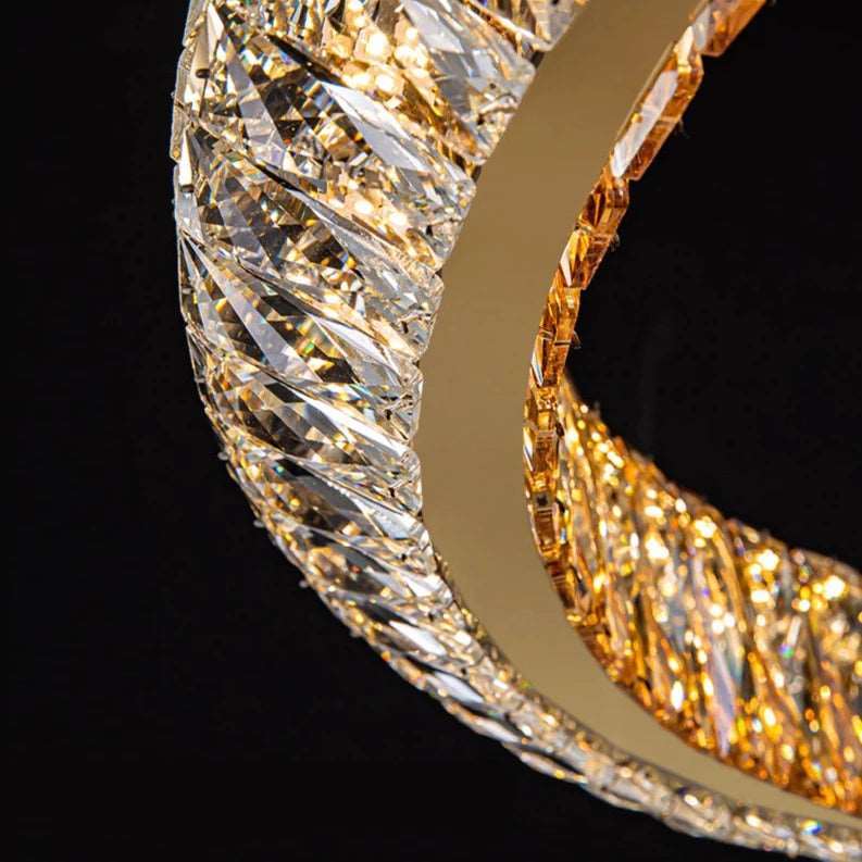 Bacci Crystal Dining Room Chandelier-Sylvia Space