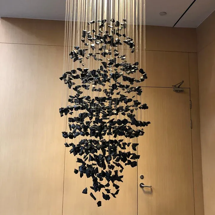 Stone Pendant Chandelier