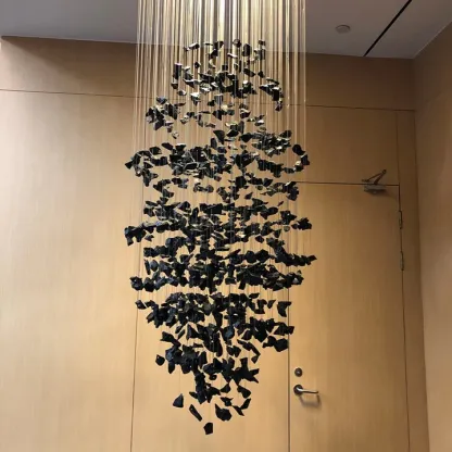 Stone Pendant Chandelier