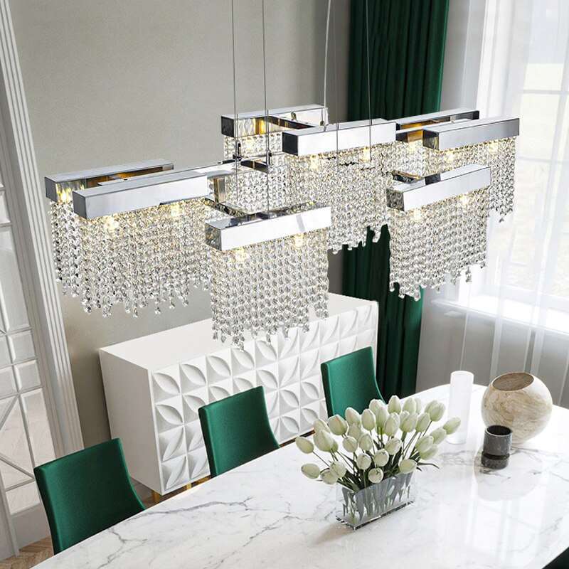 Alleri Crystal Dining Room Chandelier-Sylvia Space