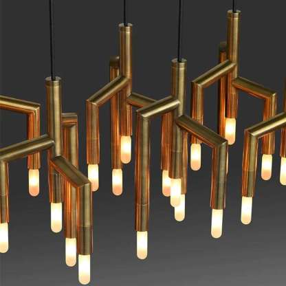 48-Light Dining Room Ceiling Light Fixture-Sylvia Space