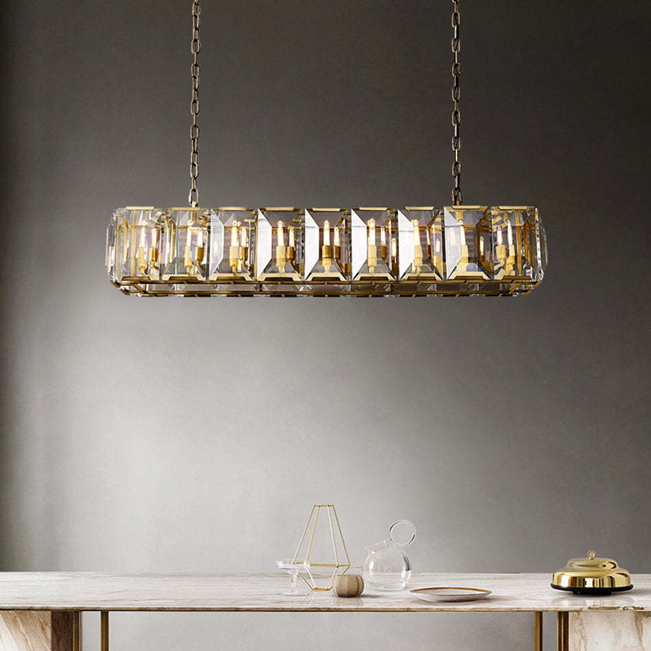 Villano Crystal Dining Room Chandelier-Sylvia Space