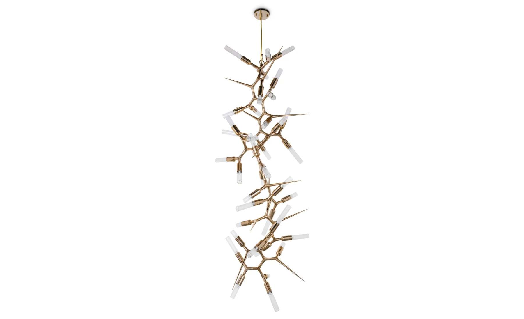 Shard 24-Light Modern Chandelier - Luxxu-Sylvia Space