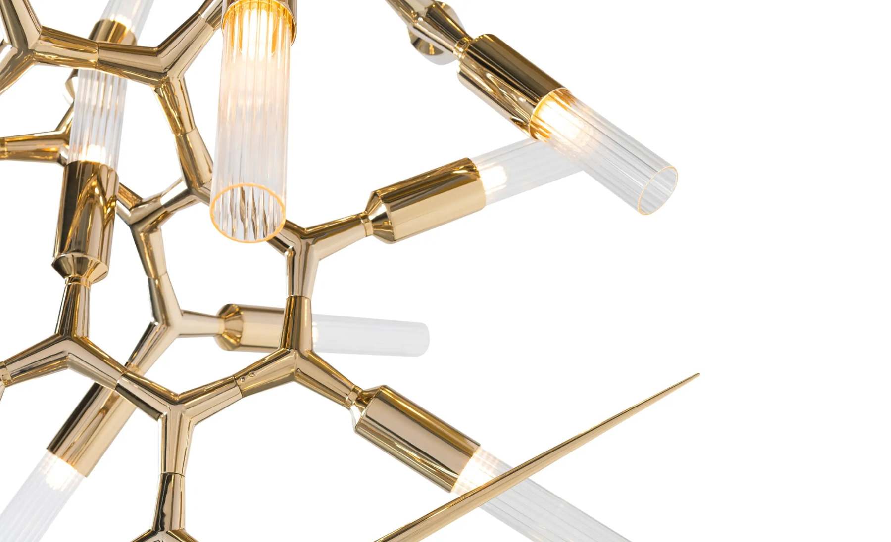 Shard 24-Light Modern Chandelier - Luxxu-Sylvia Space