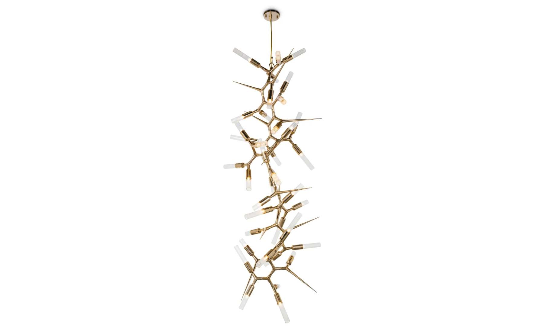 Shard 24-Light Modern Chandelier - Luxxu-Sylvia Space