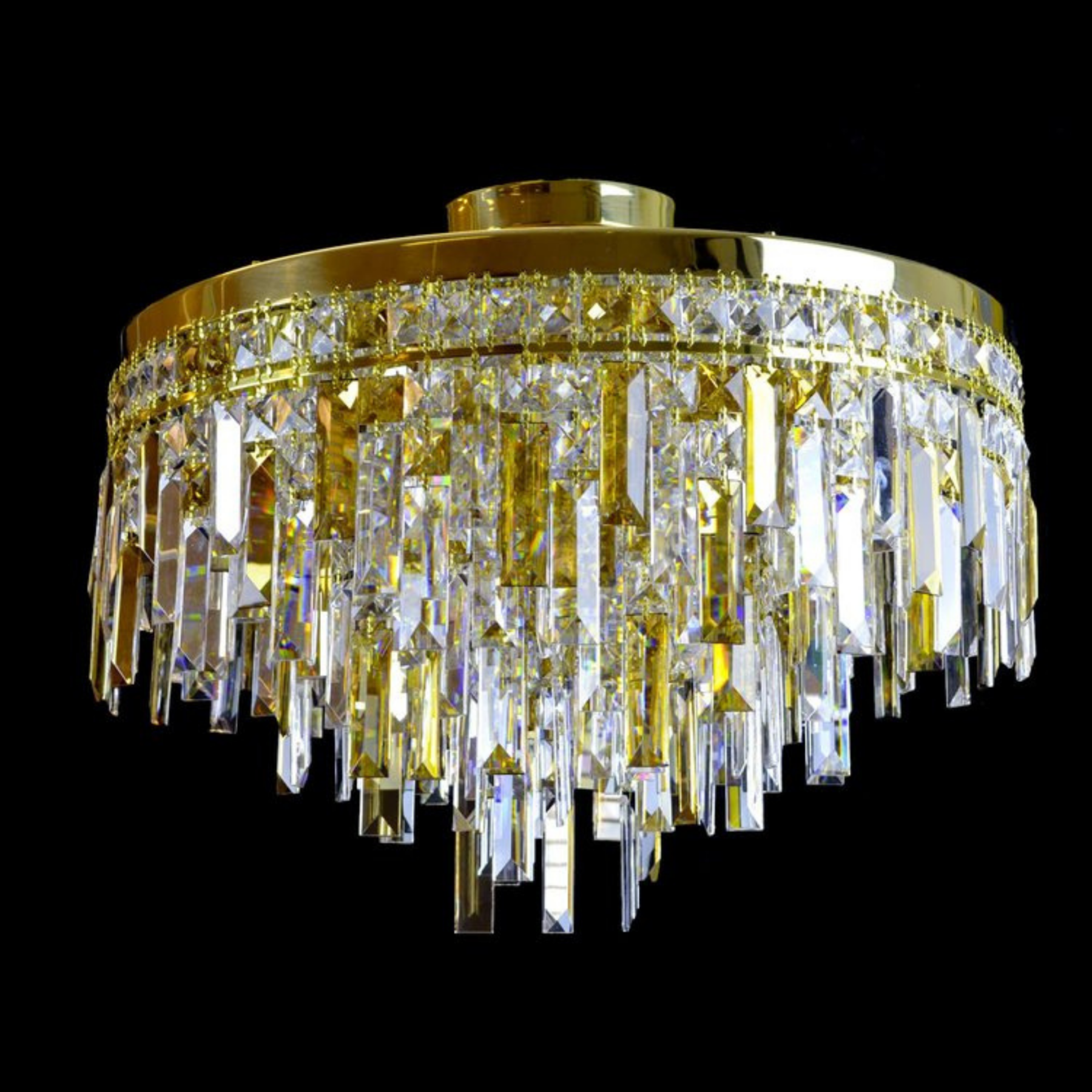 Napoli 8 Modern Crystal Glass Chandelier - Wranovsky-Sylvia Space