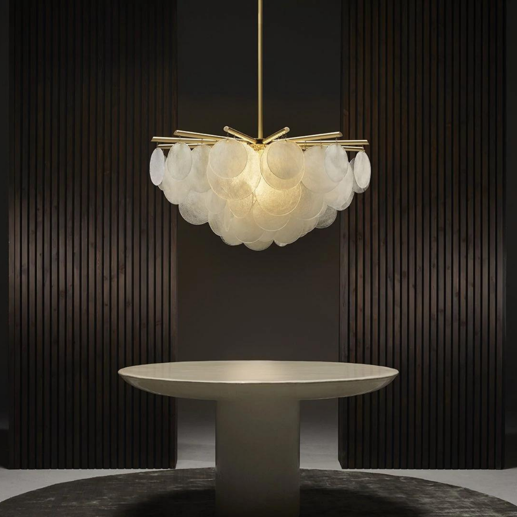 Nimbus Round Modern Chandelier Large - CTO Lighting-Sylvia Space