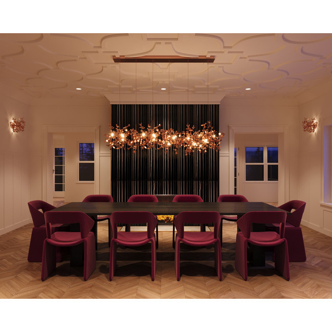 Argent Linear Chandelier