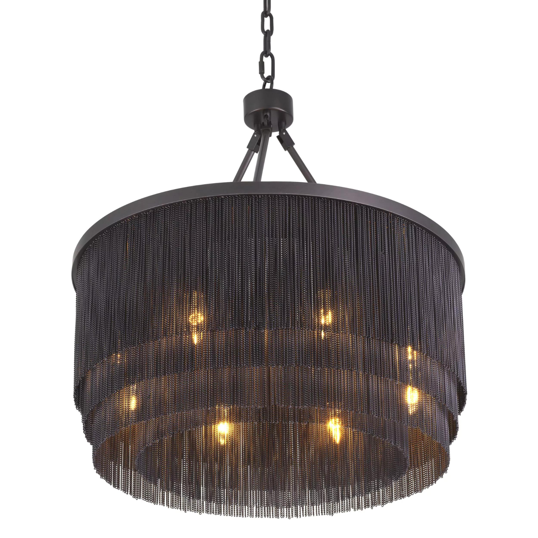 Tissot S (Brass/Bronze) Modern Chandelier - Eichholtz-Sylvia Space