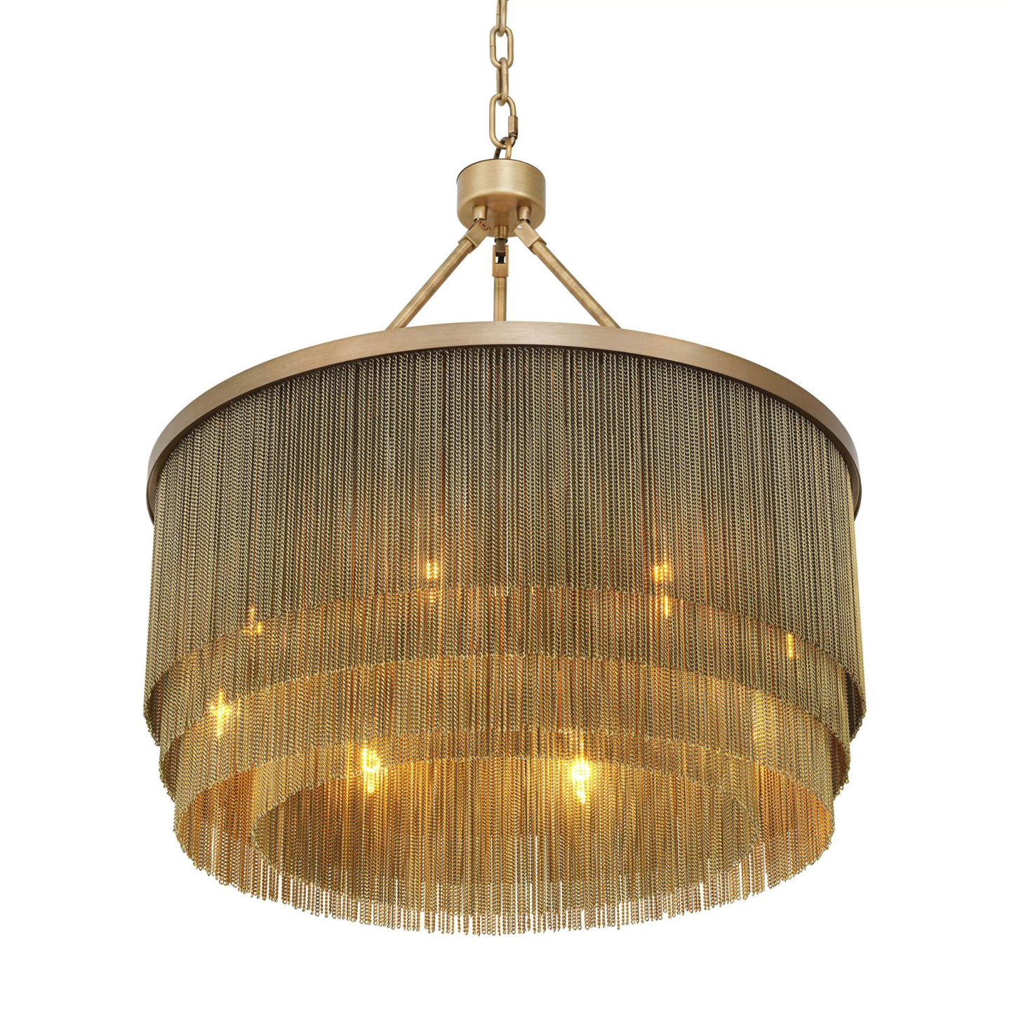 Tissot S (Brass/Bronze) Modern Chandelier - Eichholtz-Sylvia Space