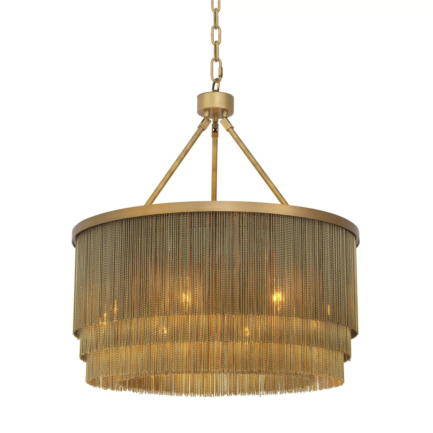 Tissot S (Brass/Bronze) Modern Chandelier - Eichholtz-Sylvia Space