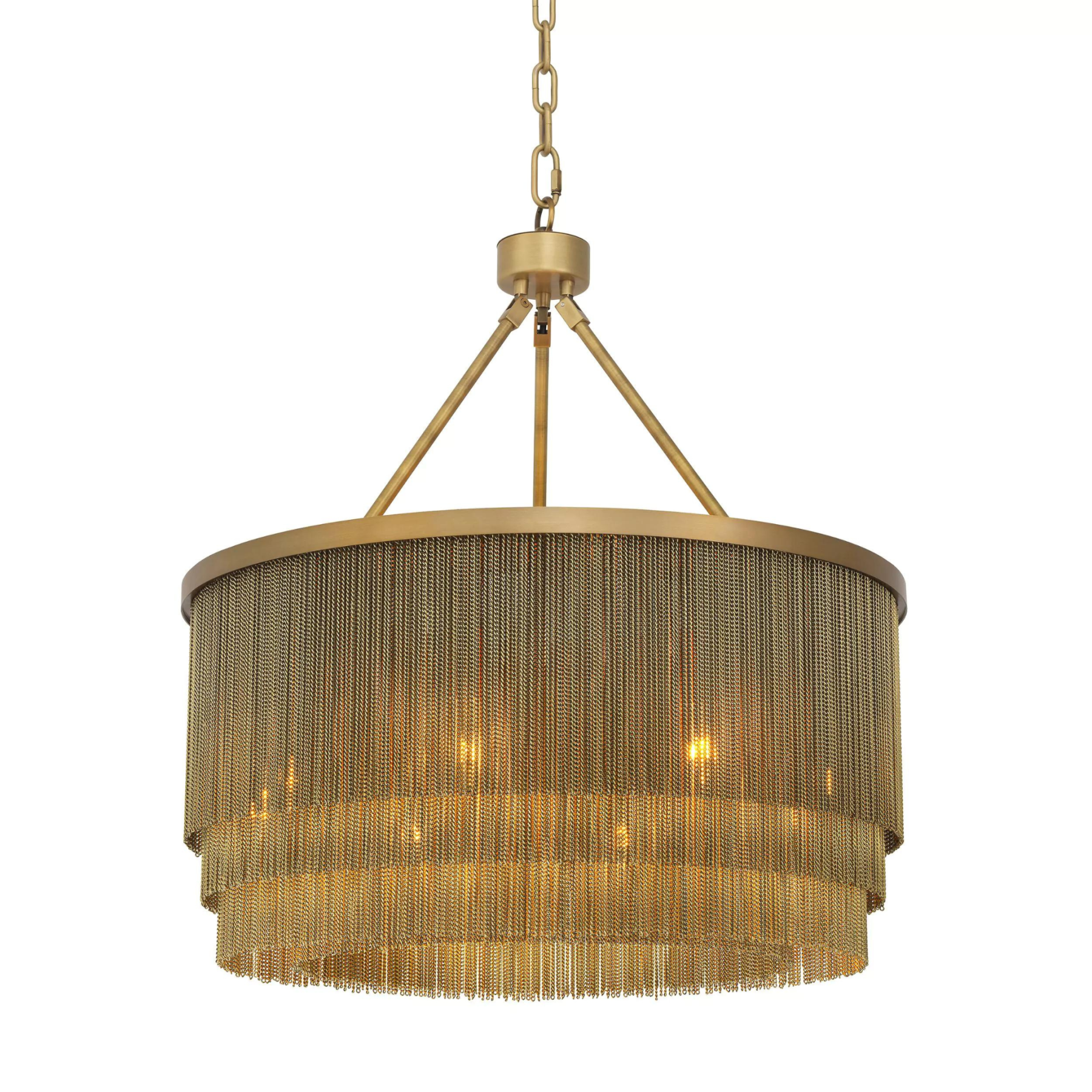 Tissot S (Brass/Bronze) Modern Chandelier - Eichholtz-Sylvia Space
