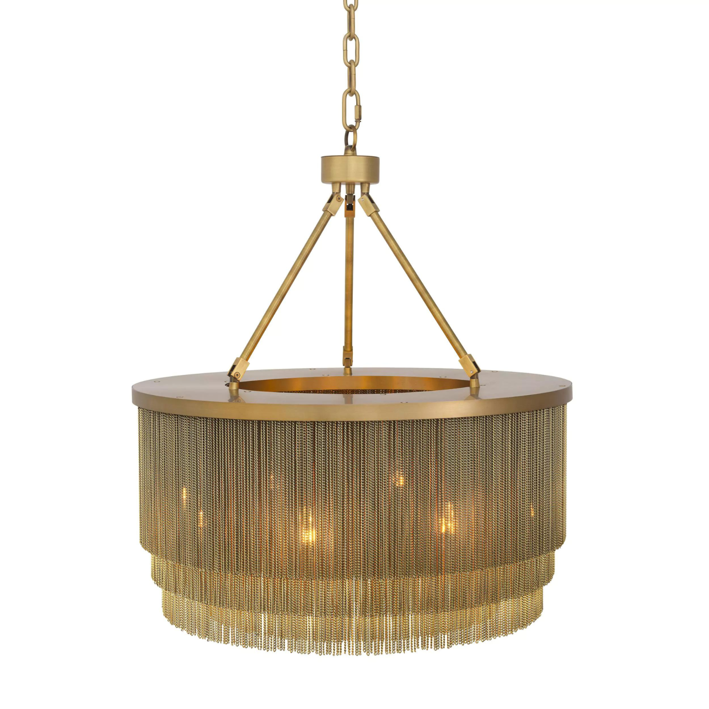 Tissot S (Brass/Bronze) Modern Chandelier - Eichholtz-Sylvia Space