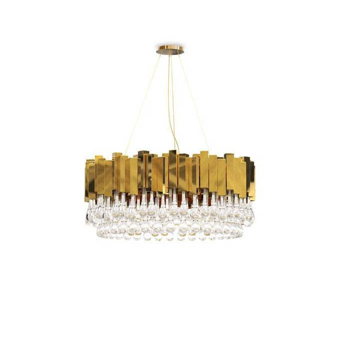 Trump 24-Light Modern Chandelier - Luxxu-Sylvia Space