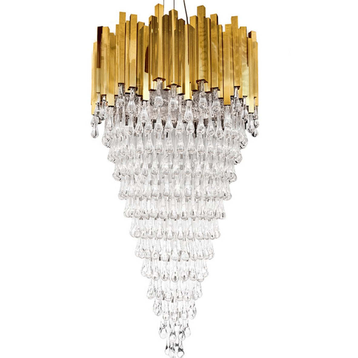 Trump 24-Light Modern Chandelier - Luxxu-Sylvia Space
