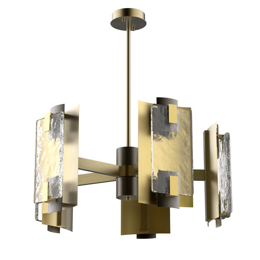 Twilight 10-Light Modern Chandelier - Villa Lumi-Sylvia Space