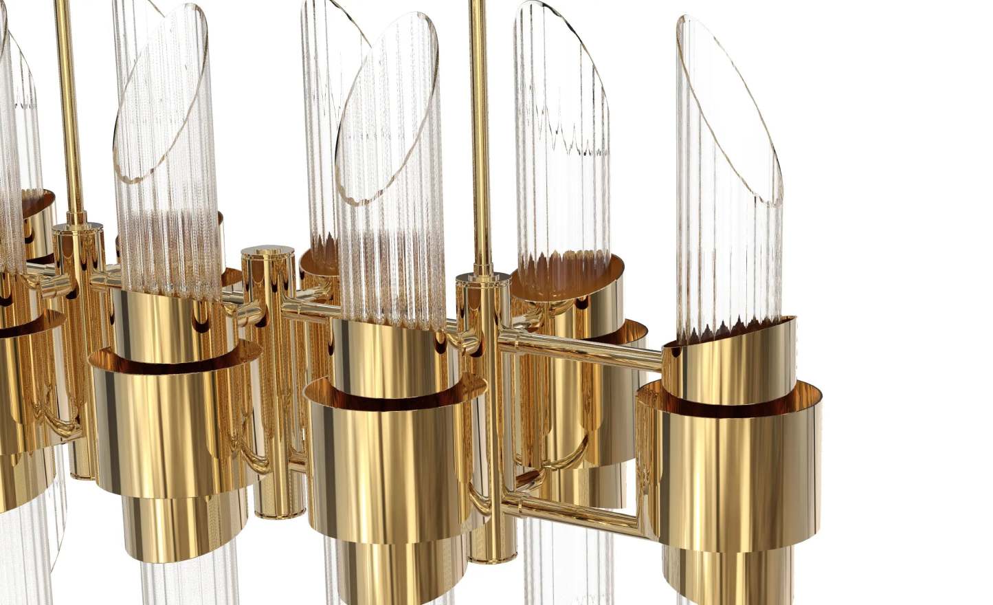 Tycho Rectangle Suspension Modern Chandelier - Luxxu-Sylvia Space